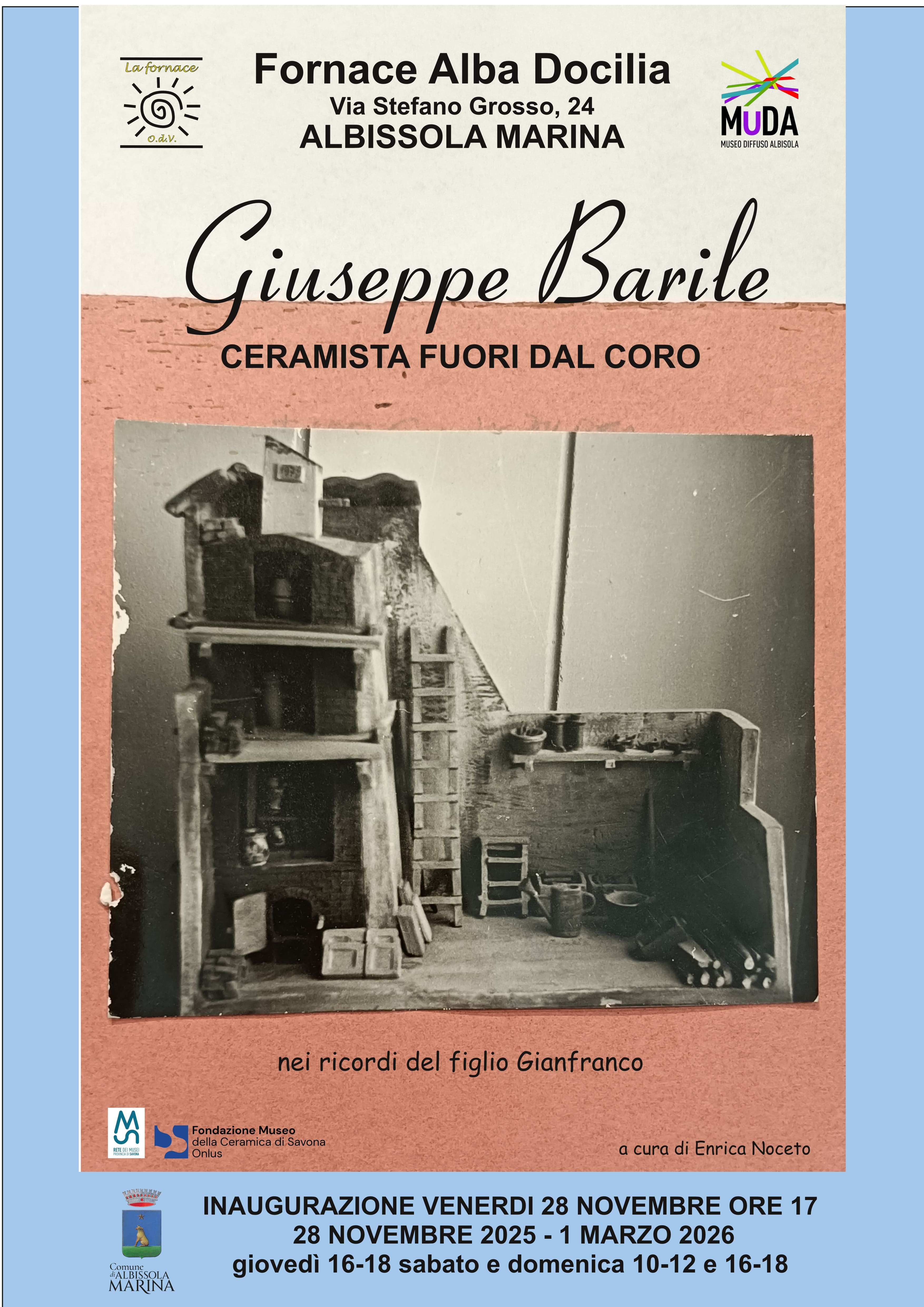locandina mostra fornace barile