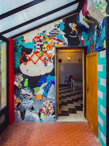 Foto di interni di Casa Museo Jorn. Ph. Federica Delprino Omar Tonella