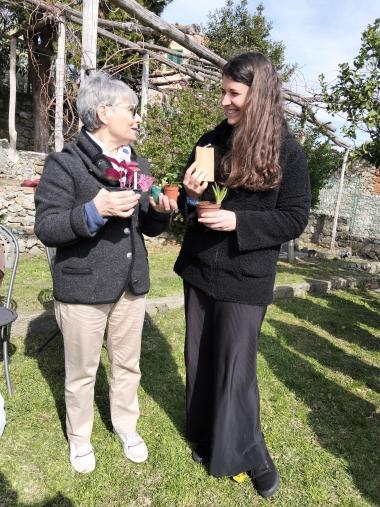 Museo Senior. Attività di scambio piante