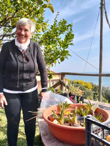 Museo Senior. Attività di scambio piante
